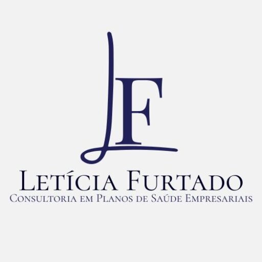 Leticia Furtado Logo Fundo branco e letras Azul marinho